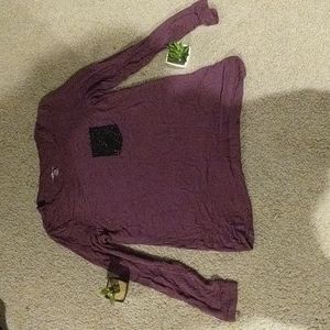 Purple Long Sleeves w/ Pocket